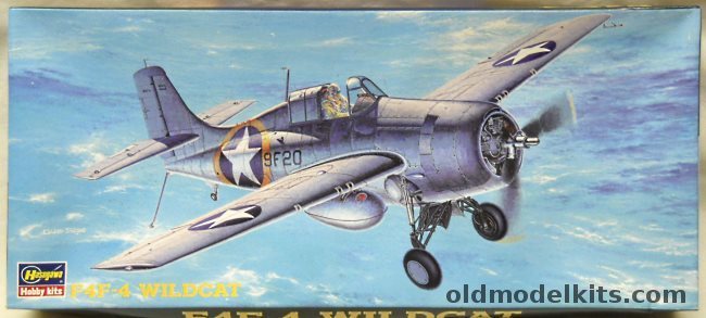 Hasegawa 1/72 Grumman F4F-4 Wilcat - US Navy VF-9 or VF-6, AP24 plastic model kit